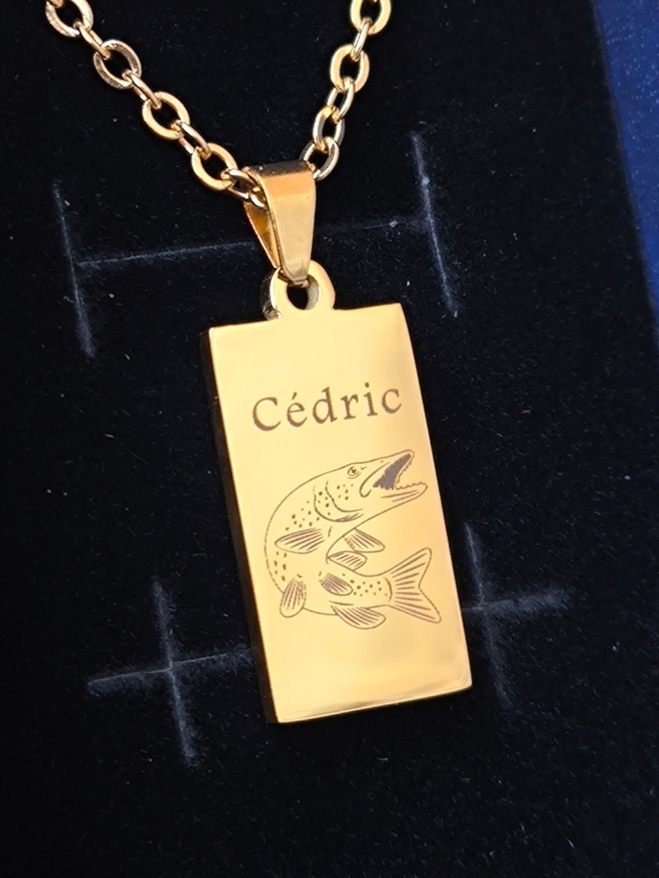 le pendentif lingot brochet