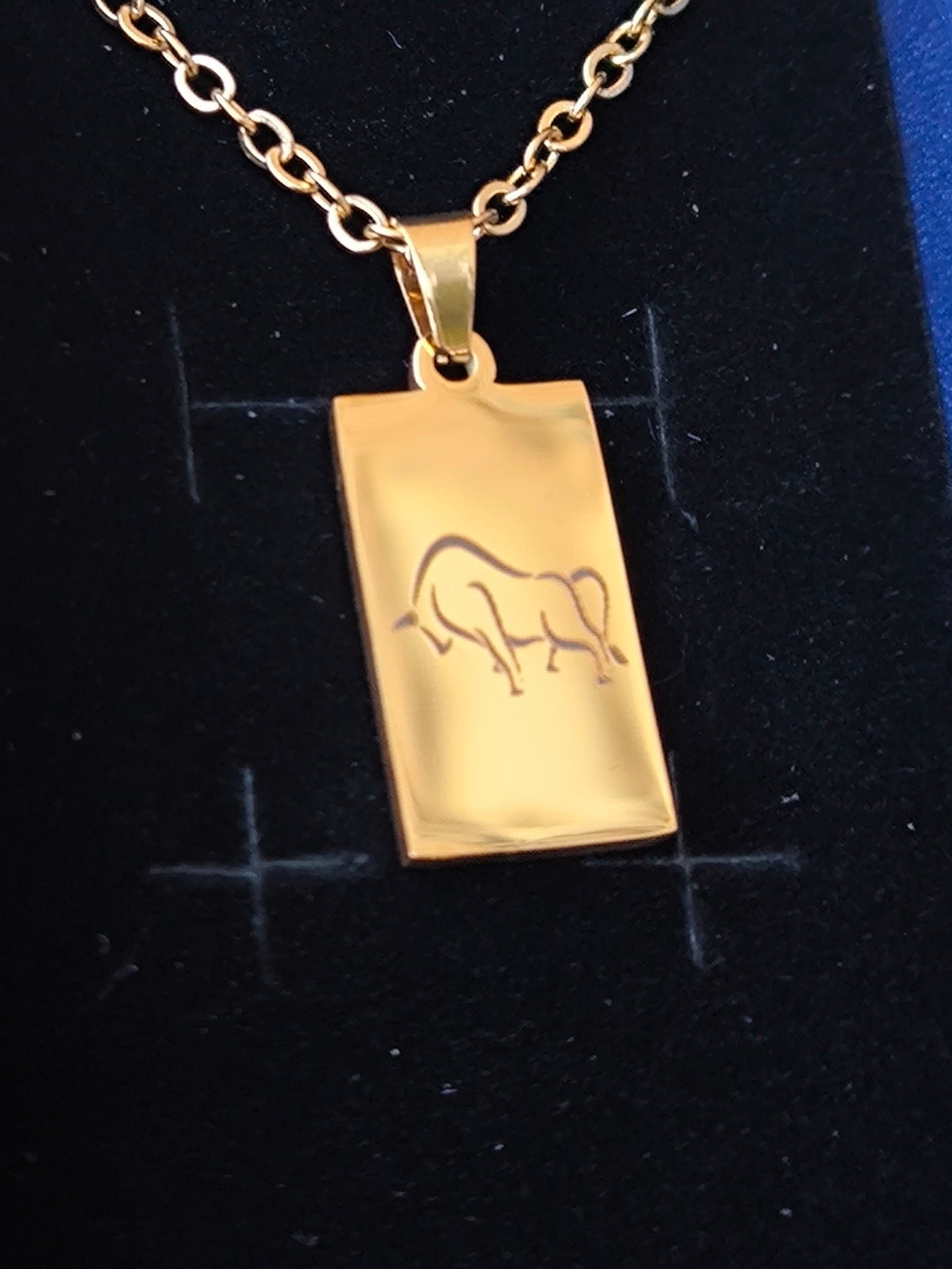 le pendentif lingot taureau